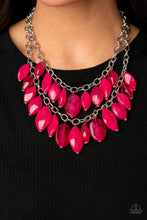 Load image into Gallery viewer, Palm Beach Beauty - Pink necklace B018
