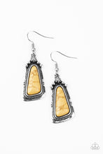 Load image into Gallery viewer, Sahara Solitude - Yellow earring 569

