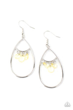 Load image into Gallery viewer, Shimmer Advisory - Yellow earring 1596
