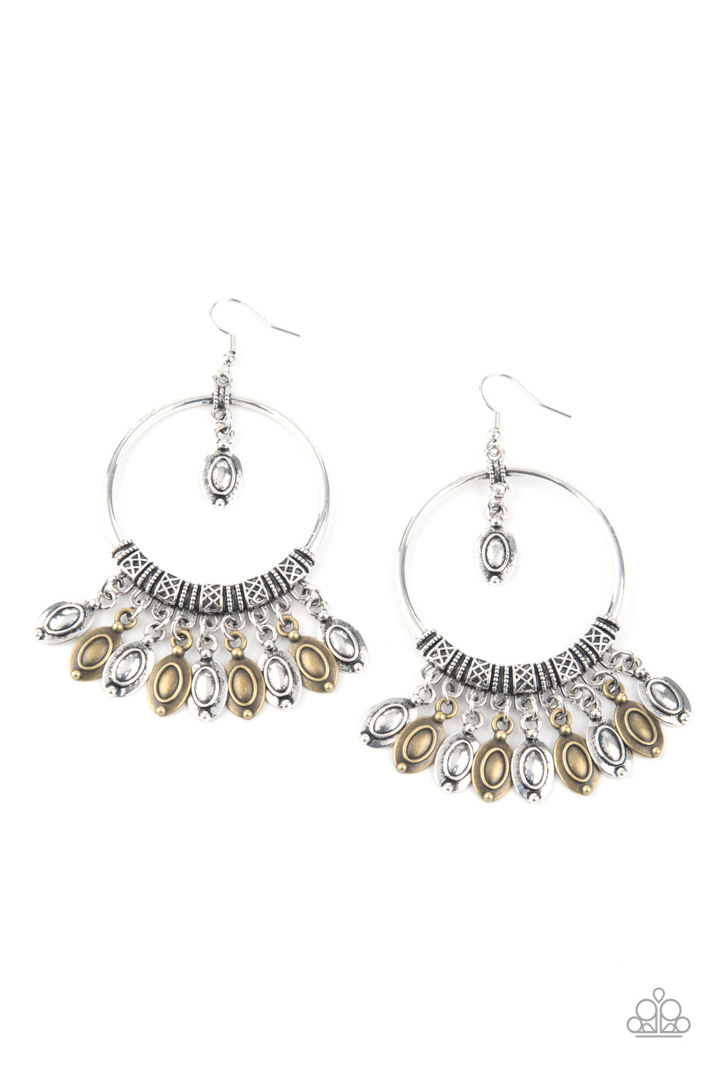 Metallic Harmony - Multi earring 2037