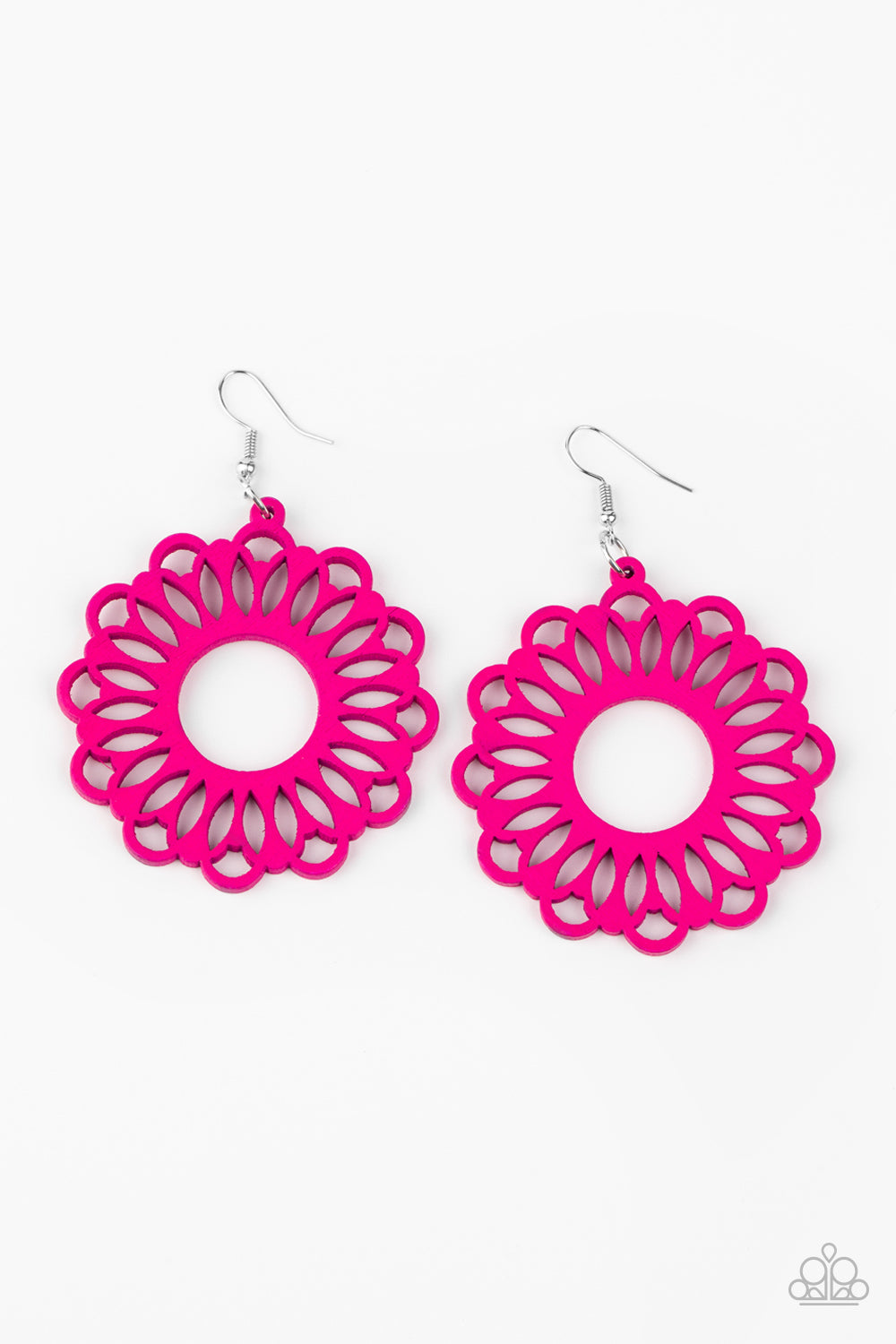 Dominican Daisy - Pink earring 1586
