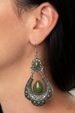 Load image into Gallery viewer, Rise and Roam - Green earring 1666
