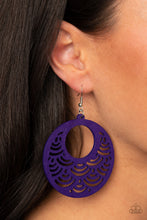 Load image into Gallery viewer, SEA Le Vie! - Purple earring 1802
