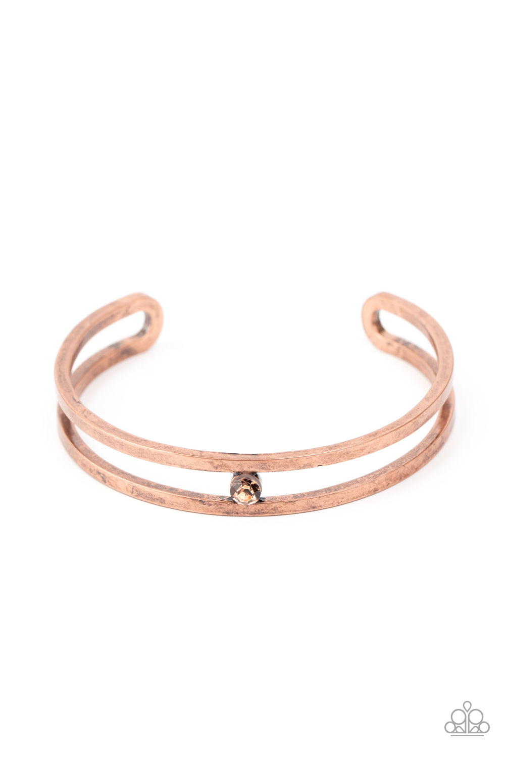 Solo Artist - Copper cuff bracelet 1647