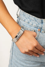 Load image into Gallery viewer, Raw Razzle - White cuff bracelet 1665
