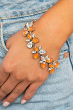 Load image into Gallery viewer, Ice Garden - Orange bracelet 1964
