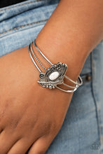Load image into Gallery viewer, Sahara Solstice - White cuff bracelet F108
