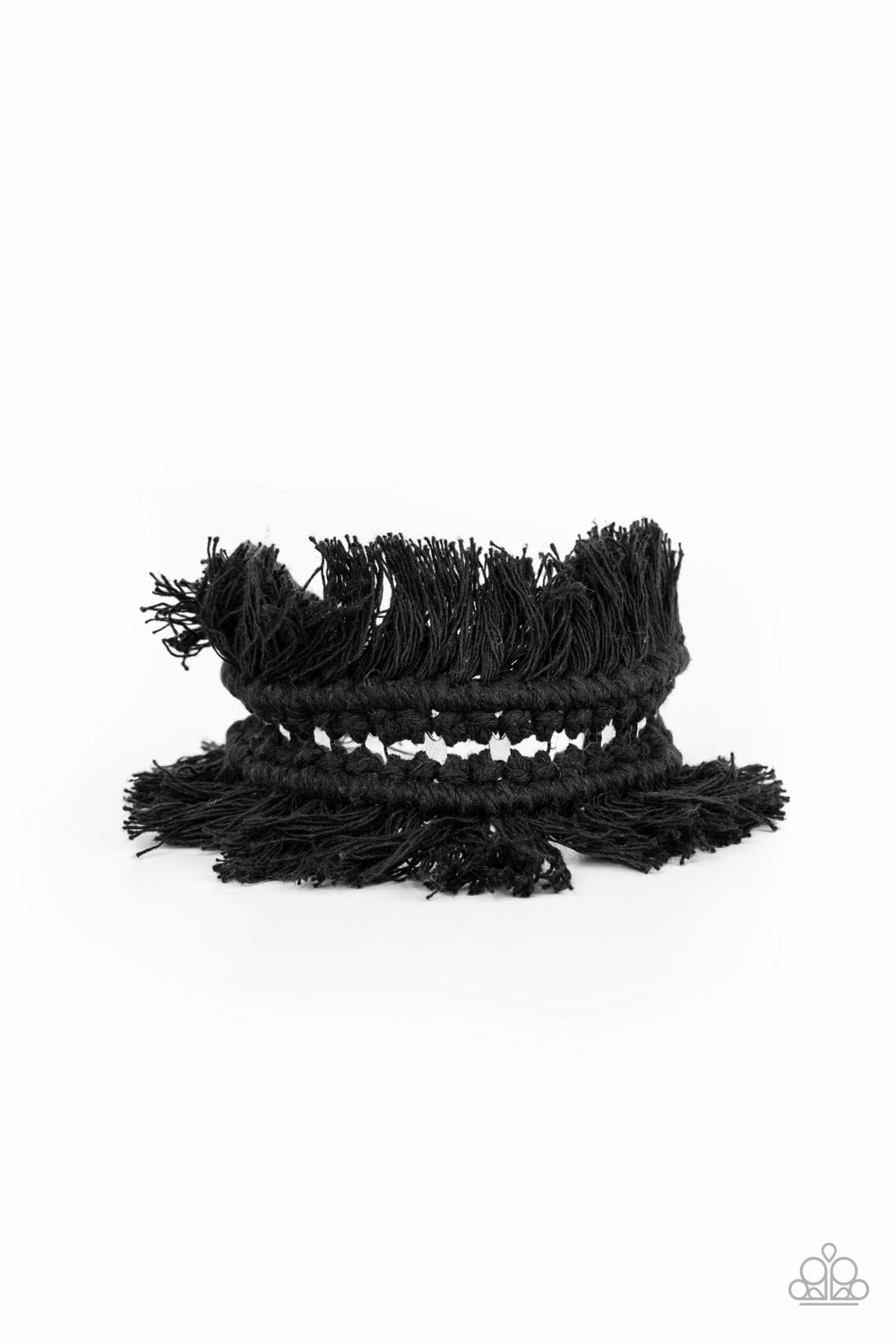 Homespun Hardware - Black bracelet 1861