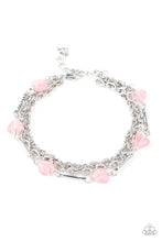 Load image into Gallery viewer, To Love and Adore - Pink bracelet 1809
