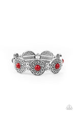 Load image into Gallery viewer, Flirty Finery - Red bracelet B095
