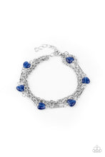 Load image into Gallery viewer, To Love and Adore - Blue bracelet 2057
