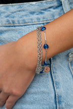 Load image into Gallery viewer, To Love and Adore - Blue bracelet 2057
