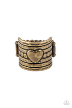 Load image into Gallery viewer, Don&#39;t Lose Heart - Brass ring 1879

