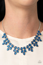 Load image into Gallery viewer, Hidden Eden - Blue necklace 592

