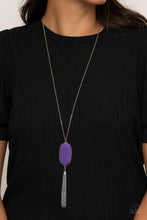 Load image into Gallery viewer, Got A Good Thing GLOWING - Purple necklace 1895
