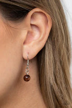 Load image into Gallery viewer, Where No MANDALA Has Gone Before - Brown necklace 2234
