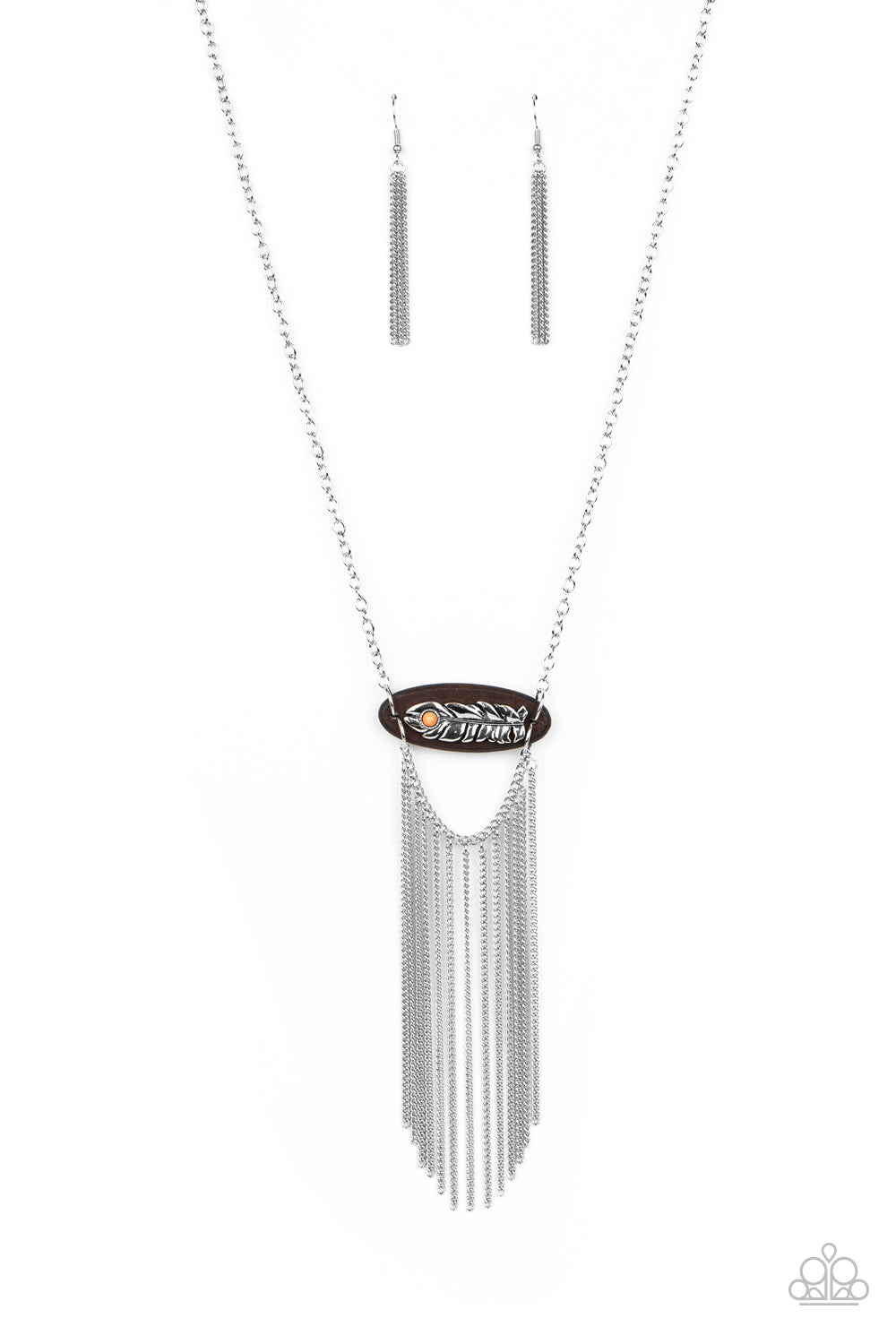 Desert Spirit - Orange necklace 1593