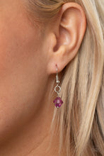 Load image into Gallery viewer, I Be-LEAF - Purple necklace 1809
