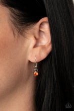 Load image into Gallery viewer, Stormy Shimmer - Orange necklace 2065
