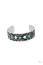 Load image into Gallery viewer, Quarry Quake - Blue cuff bracelet 1524
