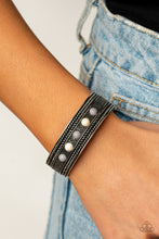 Load image into Gallery viewer, Quarry Quake - Silver cuff bracelet 2010

