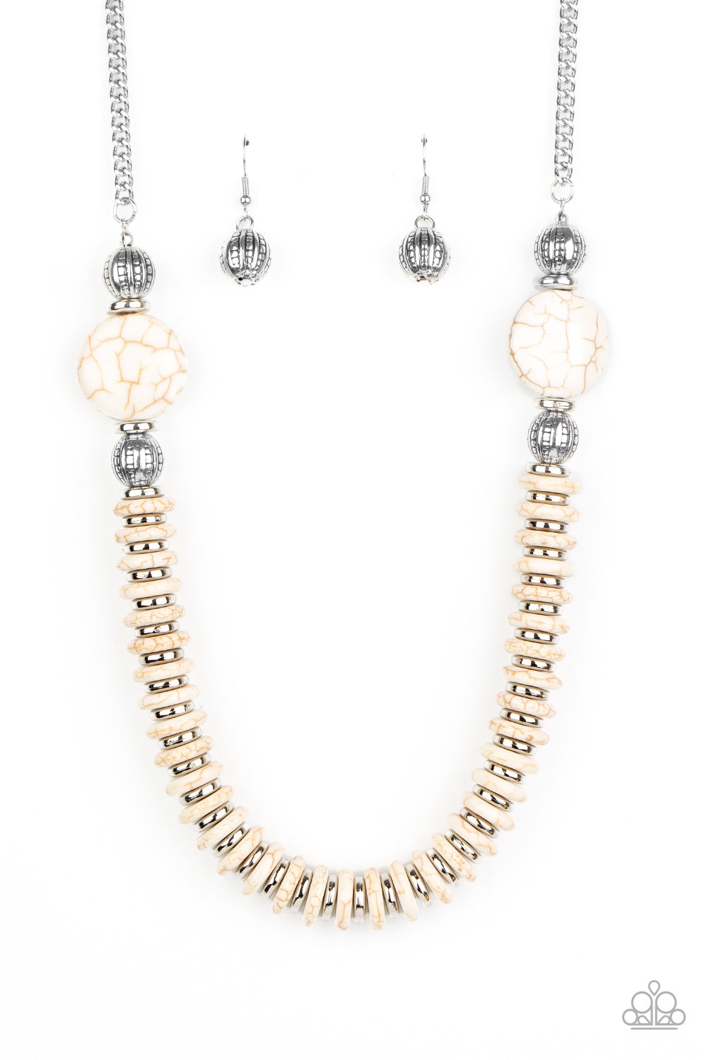 Desert Revival - White necklace 527