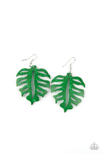 Load image into Gallery viewer, Shake Your PALMS PALMS - Green earring 568
