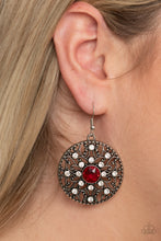 Load image into Gallery viewer, GLOW Your True Colors - Red earring F054
