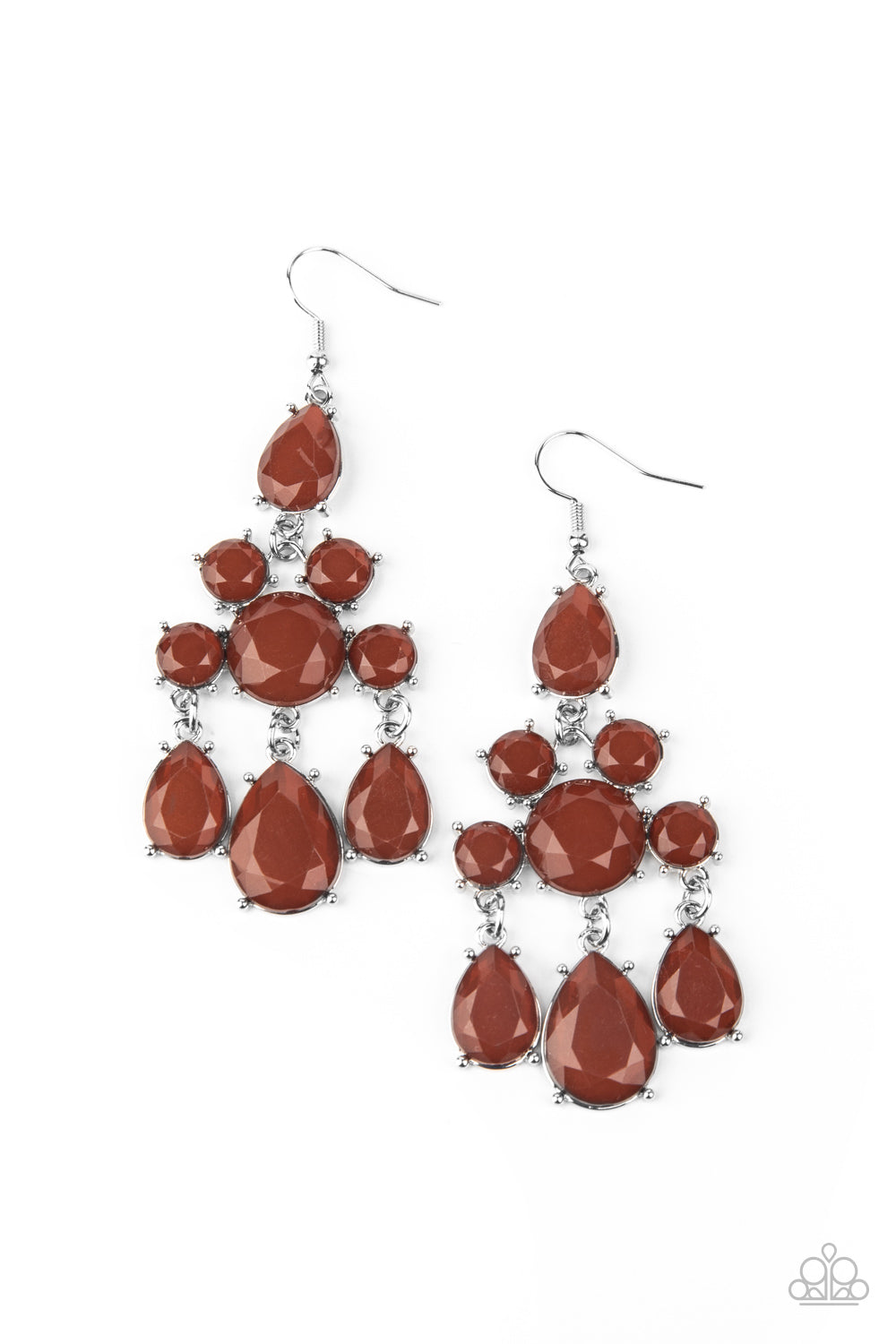 Afterglow Glamour - Brown earring 1720