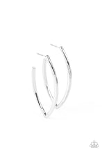 Load image into Gallery viewer, Point-Blank Beautiful - Silver hoop earring 1620
