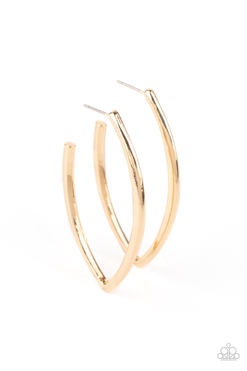 Point-Blank Beautiful - Gold hoop earring 1521