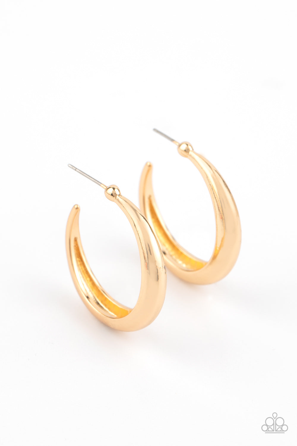 Lay It On Thick - Gold hoop earring 1596