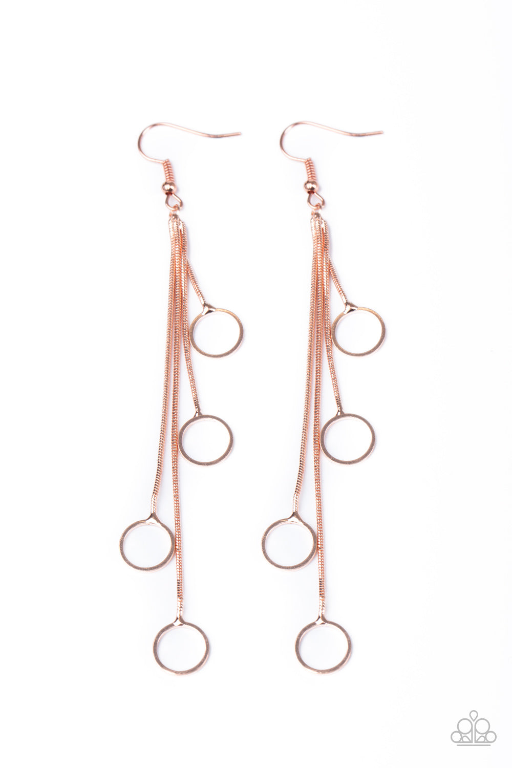 Full Swing Shimmer - Copper earring 968