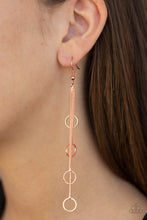 Load image into Gallery viewer, Full Swing Shimmer - Copper earring 968
