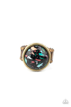 Load image into Gallery viewer, Marble Mosaic - Brass ring 1880
