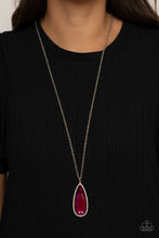 Load image into Gallery viewer, Watch Out For REIGN - Pink necklace 1841
