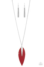 Load image into Gallery viewer, Quill Quest - Red necklace 1892
