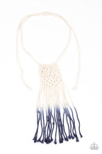 Load image into Gallery viewer, Surfin&#39; The Net - Blue necklace A068
