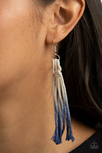 Load image into Gallery viewer, Surfin&#39; The Net - Blue necklace A068
