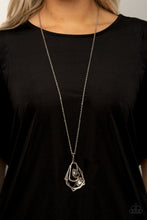 Load image into Gallery viewer, All Systems GLOW - Black necklace 1863

