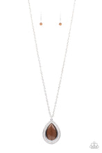 Load image into Gallery viewer, You Dropped This - Brown necklace 1621
