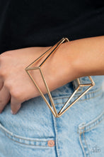 Load image into Gallery viewer, In Another Dimension - Gold bracelet B026
