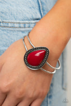 Load image into Gallery viewer, Over The Top Pop - Red hinge bracelet F106
