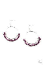 Load image into Gallery viewer, Things Are Looking UPSCALE - Purple earring 1593
