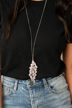 Load image into Gallery viewer, Take a Final BOUGH - Pink necklace 1895
