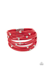 Load image into Gallery viewer, Fearlessly Layered - Red bracelet 1838
