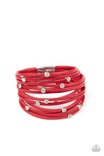 Load image into Gallery viewer, Fearlessly Layered - Red bracelet 1838
