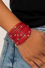 Load image into Gallery viewer, Fearlessly Layered - Red bracelet 1838
