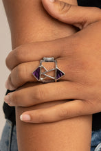 Load image into Gallery viewer, Making Me Edgy - Purple ring 1859
