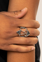 Load image into Gallery viewer, Making Me Edgy - Silver ring 1881

